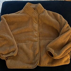 Roots Tan Sherpa Jacket